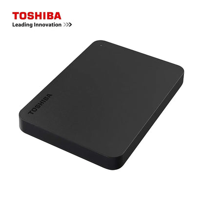 Toshiba Canvio Basics Portable External Hard Drive – 500GB & 1TB, USB 3.0, Black (Model HDTB420XK3AA)