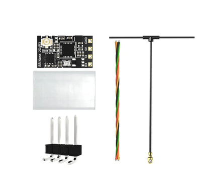 SpeedyBee Nano 2.4G ExpressLRS Receiver – ELRS Long Range FPV Drone Part for Freestyle & DIY Builds