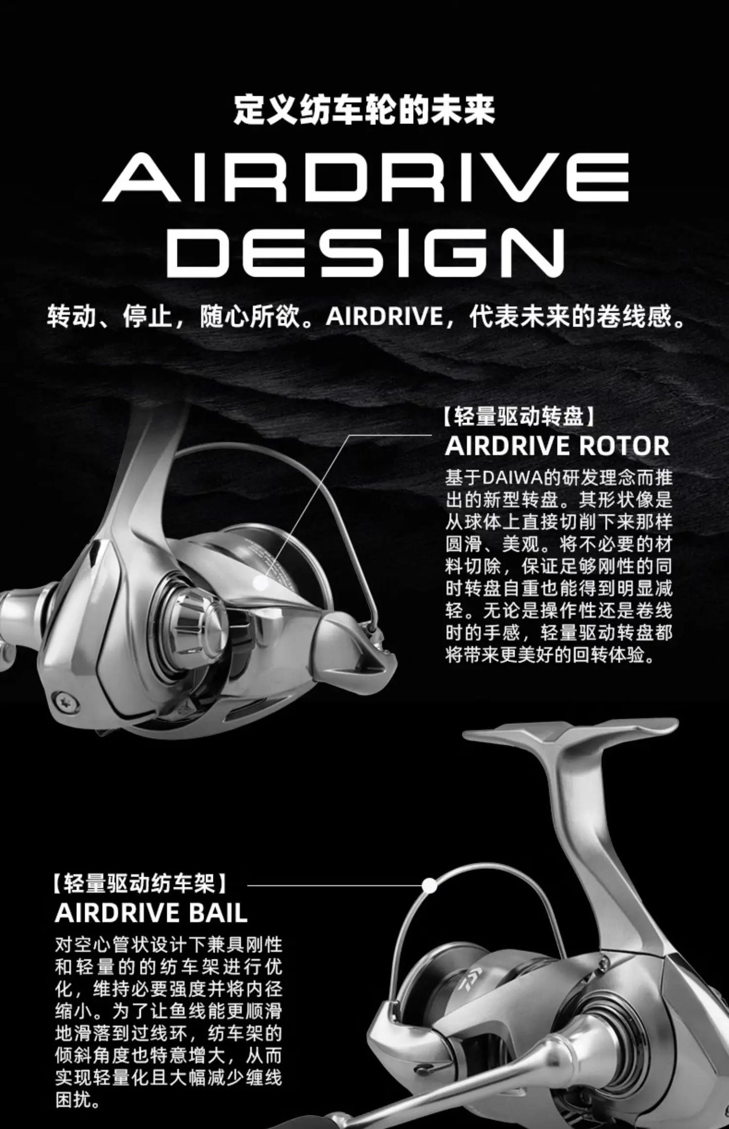 2023 DAIWA EXCELER LT Spinning Fishing Reel 5+1BB Drag 12kg Baitcasting Saltwater & Freshwater Reel