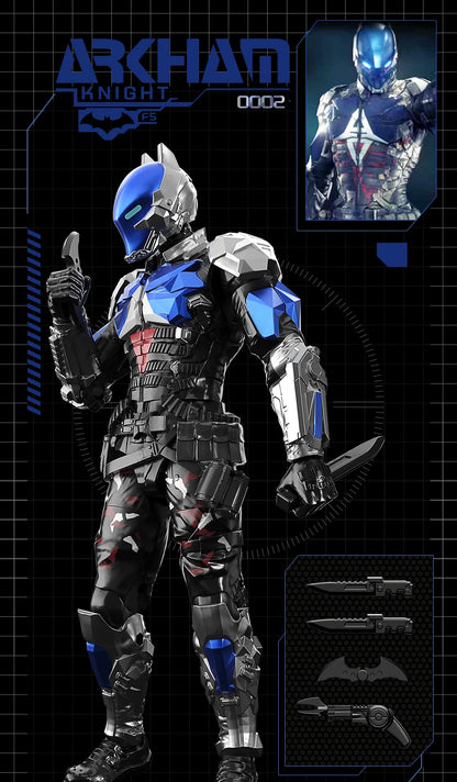 F5 Batman Arkham Knight Action Figures – 7 Styles, 10cm Blind Box Model Collectibles for Boys