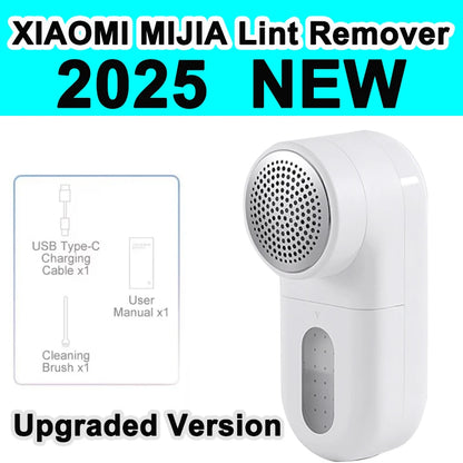Portable XIAOMI MIJIA Rechargeable Fabric Lint Remover – Clothes & Sweater Fluff Shaver Pellets Cleaner
