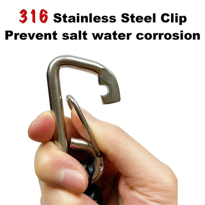 Boat Bungee Dock Lines — Kayak, Jet Ski & Power Boat Mooring Rope Accessories