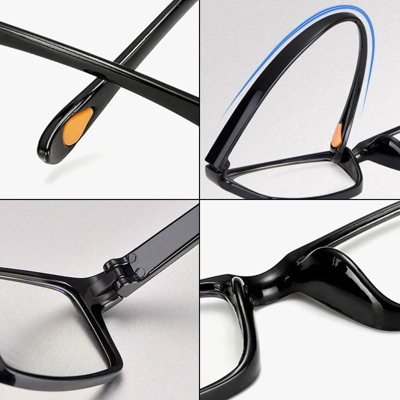 Ultralight Reading Glasses – Anti Blue-Light Presbyopic Eyewear for Hyperopia +1.0 to +4.0