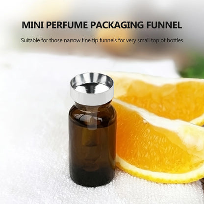 1/3/5PCS Mini Refillable Perfume Bottle Funnels — Travel Perfume Bottles with Bottom Fill Dispenser