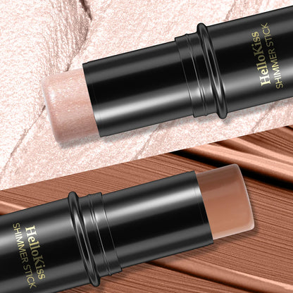 Multifunctional Highlight & Contour Stick – Concealer, Face Brightening, Blush & Sculpting Makeup