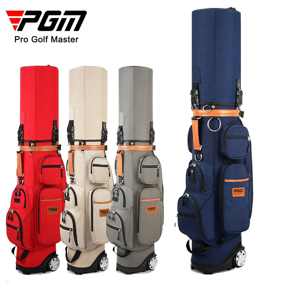 PGM Multi-Functional Golf Tug Ball Bag — Password Lock Checked Aviation Thermostatic Golf Bag QB038
