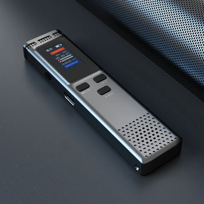 64GB/16GB/8GB Digital Voice Recorder – Voice Activated Audio Recording, Noise Reduction, MP3 Playback, 288hrs Storage