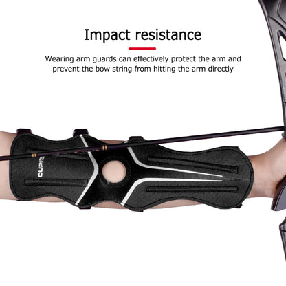 30cm/22cm Archery Arm Guard – Bow & Arrow Forearm Protector for Hunting and Outdoor Practice