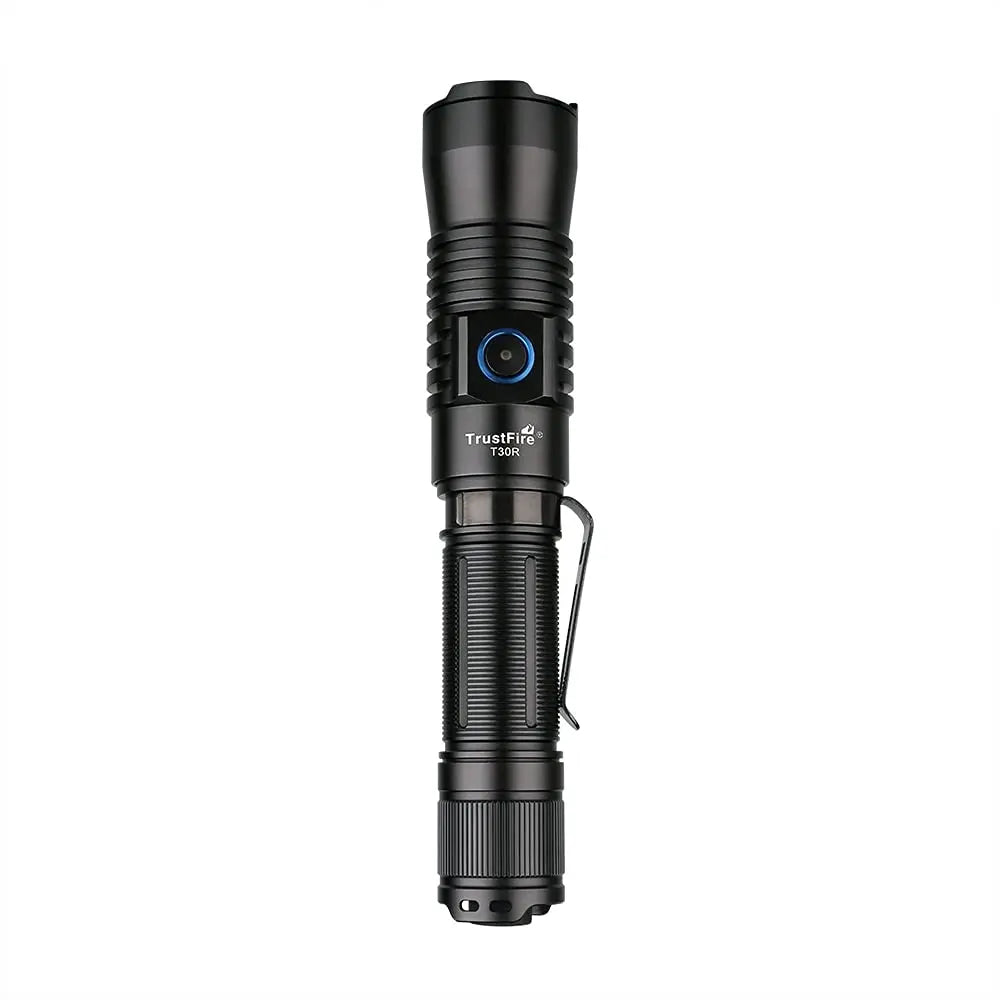 Trustfire T30R Tactical Flashlight – 460 Lumen High-Power LED USB Rechargeable Torch with 18650 Battery