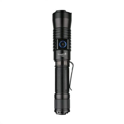 Trustfire T30R Tactical Flashlight – 460 Lumen High-Power LED USB Rechargeable Torch with 18650 Battery