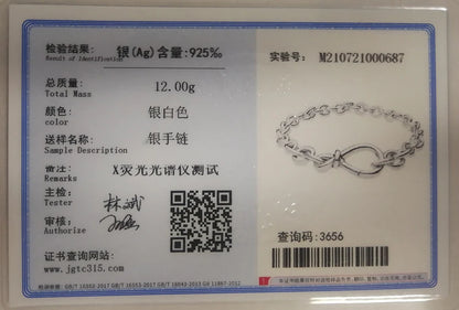 New 925 Sterling Silver Snake Chain Charm Bracelet – Fits Original 925 Pendant Charms & Beads, Heart Bracelet Jewelry for Women