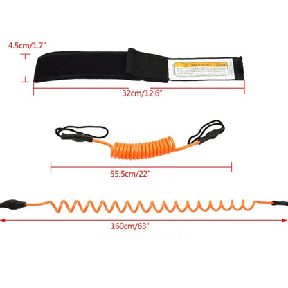 Surfing & Kayak Safety Leash — Stand Up Paddle Board Hand Rope for Surfboards