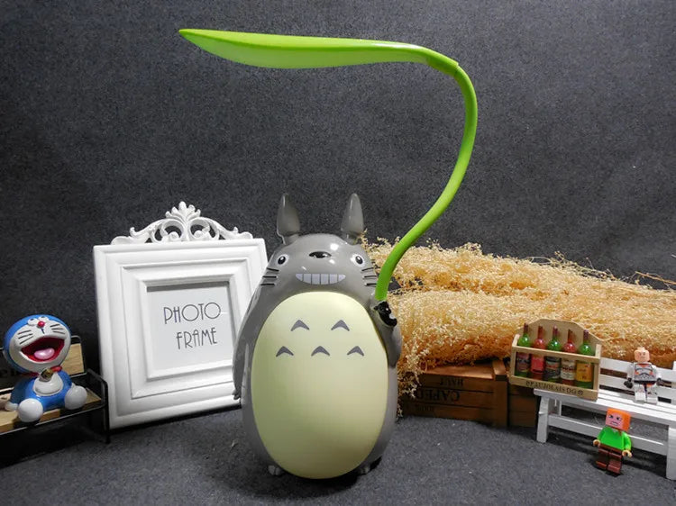 My Neighbor Totoro Cartoon LED Charging Night Light – Animal USB Table Lamp for Kids, Reading & Room Decor Gift
