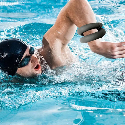 Soft Iron Wristband: Wearable Ankle Training Tool with Weight-Bearing Wrist Weights Bracelet for Fitness Work ( 300-500g )