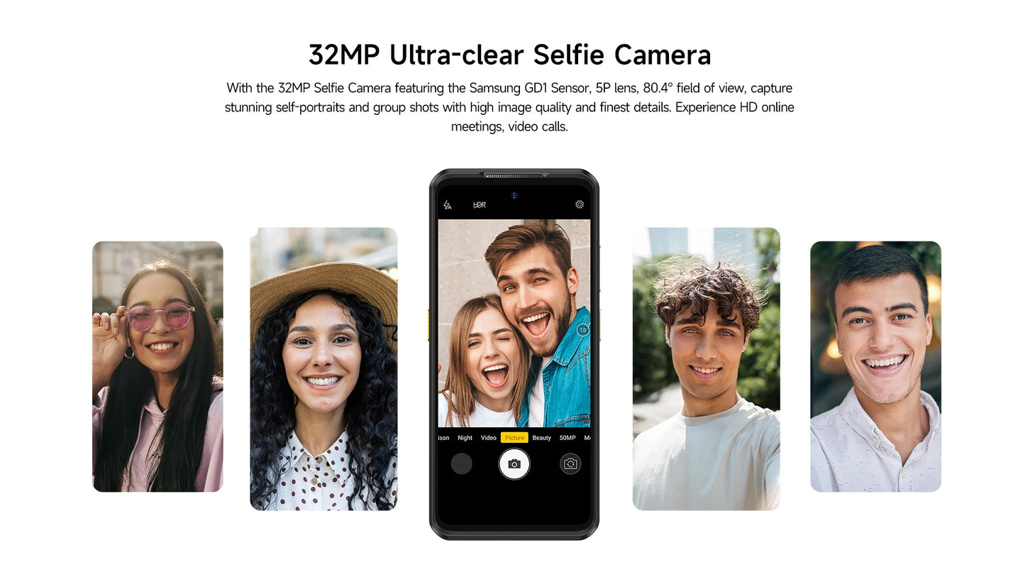 Ulefone Armor 25T Pro 5G Rugged Phone - Thermal Imaging, Android 14, 33W Fast Charging, 50MP+64MP, NFC, Waterproof Smartphone