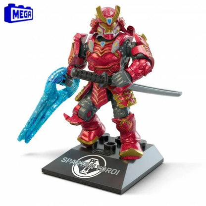 Megas Halos Construx Infinites Heroes Series – 17 Spartan Yoroi Kovan Agryna Action Figures & Collectibles