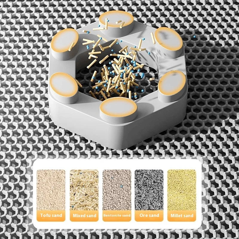 Extra Large Cat Litter Mat – Heavy Duty Waterproof Non-Slip 2-Layer Floor Protector for Pets