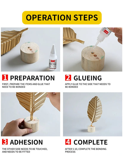 High Quality 502 Super Glue – Fast-Bonding Universal Adhesive for Toys, Crafts, Shoes, Paper, Wood & Plastic | Factory Direct Sale