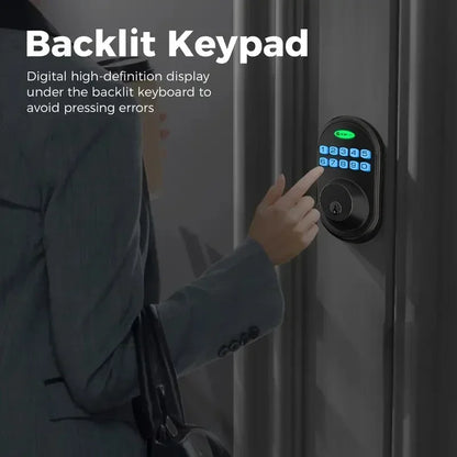 EUUKAIHG Keyless Entry Door Lock – One-Touch Deadbolt with Keypad & Auto Lock