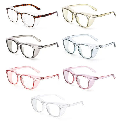 Safety Glasses with UV400 Protection - Anti-Fog, Blue Light Blocking, Anti-Saliva, Dust-Proof Goggles for Men & Women