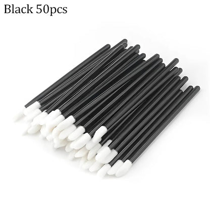 50PCS Reusable Eyelash Brushes – Mascara Wands Spoolers for False Lashes & Eyelash Extensions