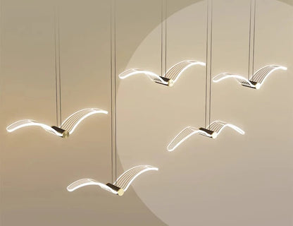 Modern LED Pendant Light – Home Decor Chandeliers for Living Room & Dining Room Indoor Hanging Lighting