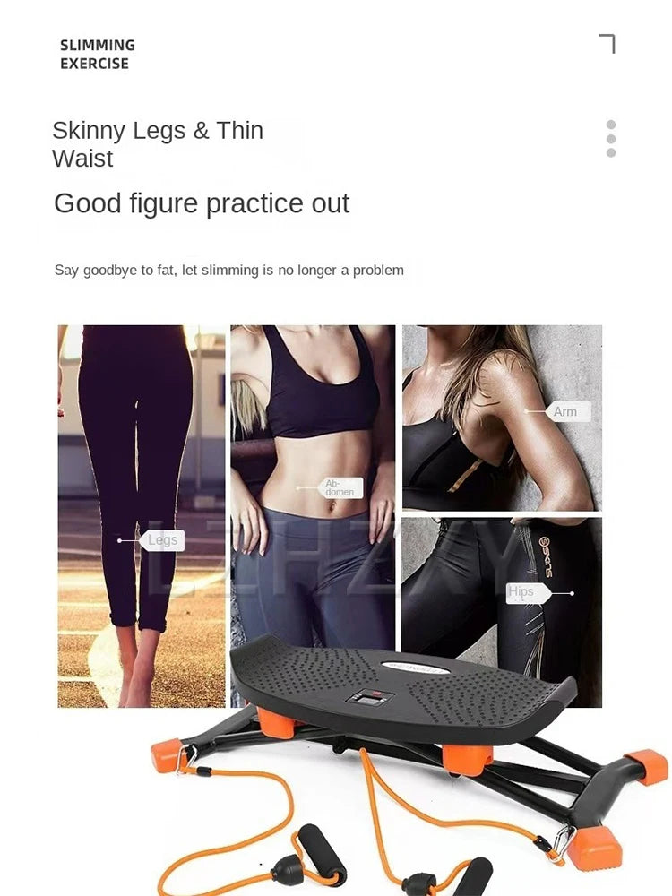 Indoor Ski Machine – Swinging Slide Trainer for Leg Toning & Slimming, Ski Simulation Stepper Equipment