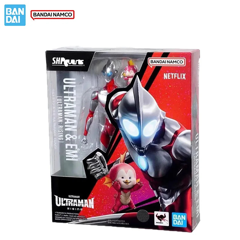 Bandai Ultraman Rising Model Kit – Genuine SHF Anime Figure & Emi Collection Action Toy