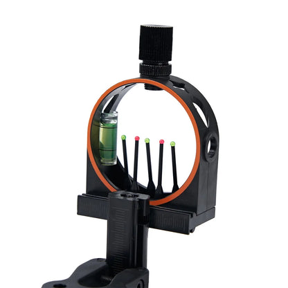Toparchery 3-Pin/5-Pin Bow Sight – Fiber Optic Sight for Compound & Recurve Bows, Archery Hunting Accessories