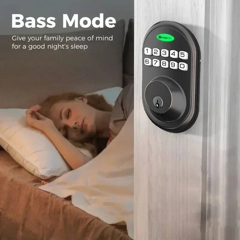 EUUKAIHG Keyless Entry Door Lock – One-Touch Deadbolt with Keypad & Auto Lock