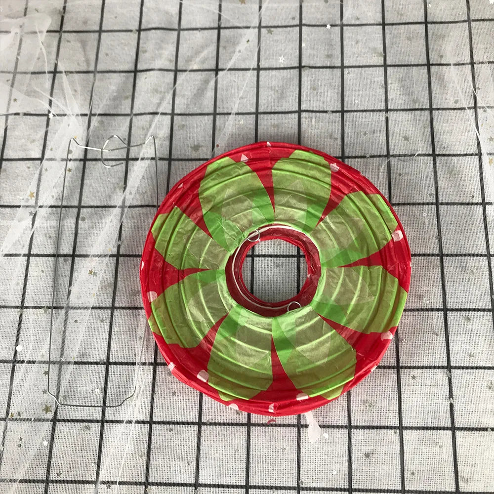 3D Strawberry Paper Lantern - Spring Strawberry Theme Party Decor for Children's Day and Baby Shower