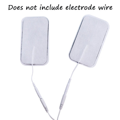 TENS EMS Electrode Pads: Gel Patch for Electrode Stickers - Physiotherapy Massager for Nerve & Muscle Stimulation