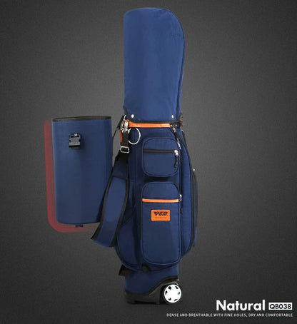PGM Multi-Functional Golf Tug Ball Bag — Password Lock Checked Aviation Thermostatic Golf Bag QB038