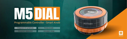 M5Stack Mini RFID Reader/Writer Unit WS1850S - 13.56MHz Frequency, Ideal for Access Control and Check-In Systems