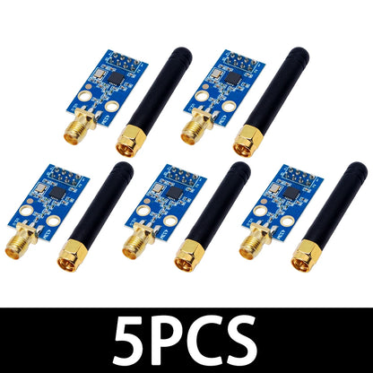 CC1101 Wireless Module - 10mW, 433MHZ/868MHZ, Long Distance Transmission 300-1000M with SMA Antenna, Wireless Transceiver