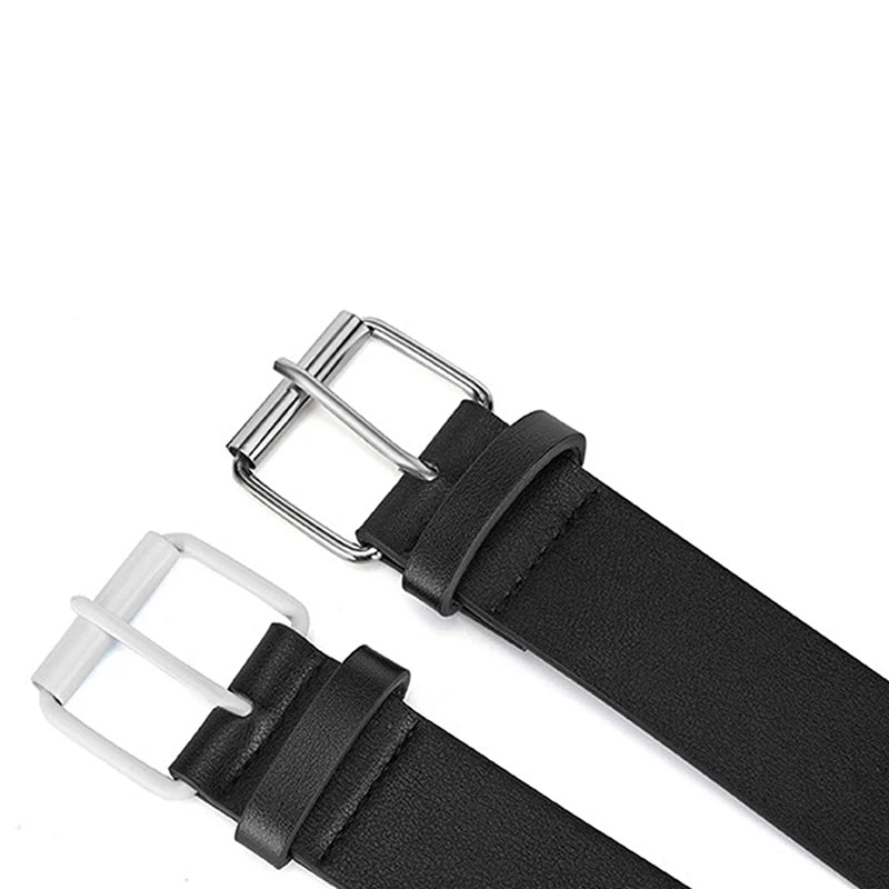 Personalized Checkerboard PU Leather Belt – 107CM Unisex Rivet Punk Hip-Hop Fashion Accessory