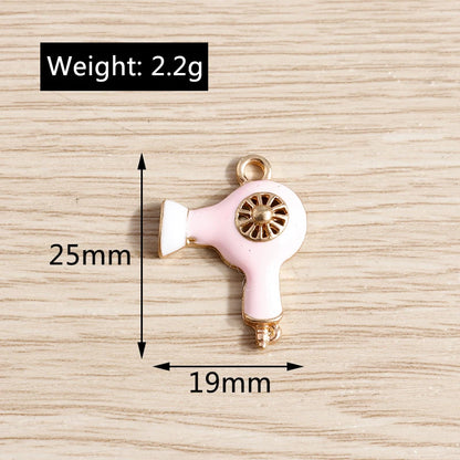 10PCS Cute Enamel Lips & Lipstick Charms – Pendants for Jewelry Making, Earrings, Necklaces & Bracelets DIY Crafts