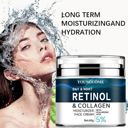 Vitamin C+E Retinol Collagen Cream – Moisturizing, Firming & Whitening Skin Repair Cream