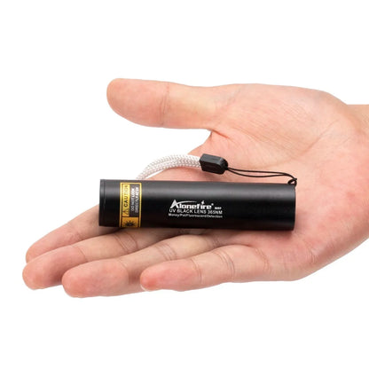 Mini 3W 365nm UV Flashlight – Rechargeable Ultraviolet Torch for Manicures, Pet Urine, Tinea, Money, Ore & Scorpion Detection