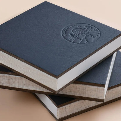 Travel Watercolor Book - 300g Mini Portable Sketch Book with Medium Thick Texture, PU Cover for Art Students and Painting Supplies