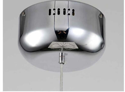 Italy Designer Spark Ball LED Chandelier – Stainless Steel Firework Pendant Lamp with Remote for Loft Living Room Decor