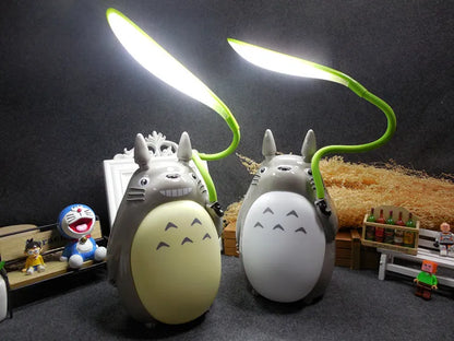 My Neighbor Totoro Cartoon LED Charging Night Light – Animal USB Table Lamp for Kids, Reading & Room Decor Gift