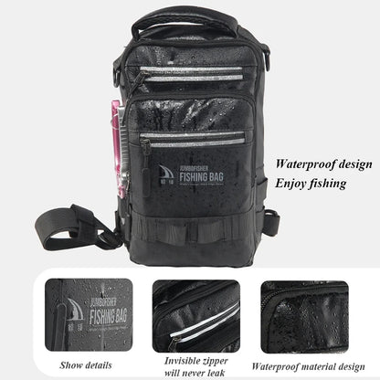 Multifunctional Fishing Backpack – Lightweight Tactical Gear Bag for Outdoor Fishing