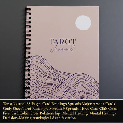 77-Page Witchcraft Grimoire Book of Shadows – Moon Phases, Herbal Lore & Spells Gothic Dark Academia Witch Journal Kit