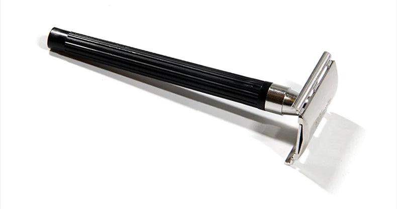 Gillette Razor With Straight Razor Gillette Super Blue Straight Razor for Men - Stainless Steel Razor Bla ...