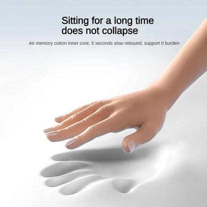 Orthopedic Memory Foam Coccyx Cushion – Tailbone & Sciatica Pain Relief for Office Chair & Car Seat, Non-Slip Comfort Design