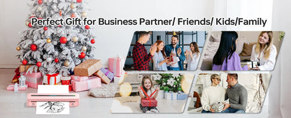 New A4 Portable Wireless Printer M832 – Inkless Thermal 300DPI Mobile Printer for Travel, Work & Home, Android & iOS Support