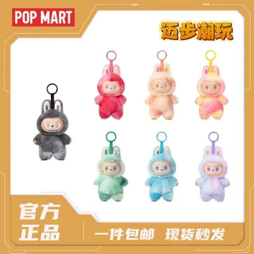 POPMART Labubu Macaron 3rd Gen Vinyl Plush Pendant – High-Energy Blind Box Doll Collection