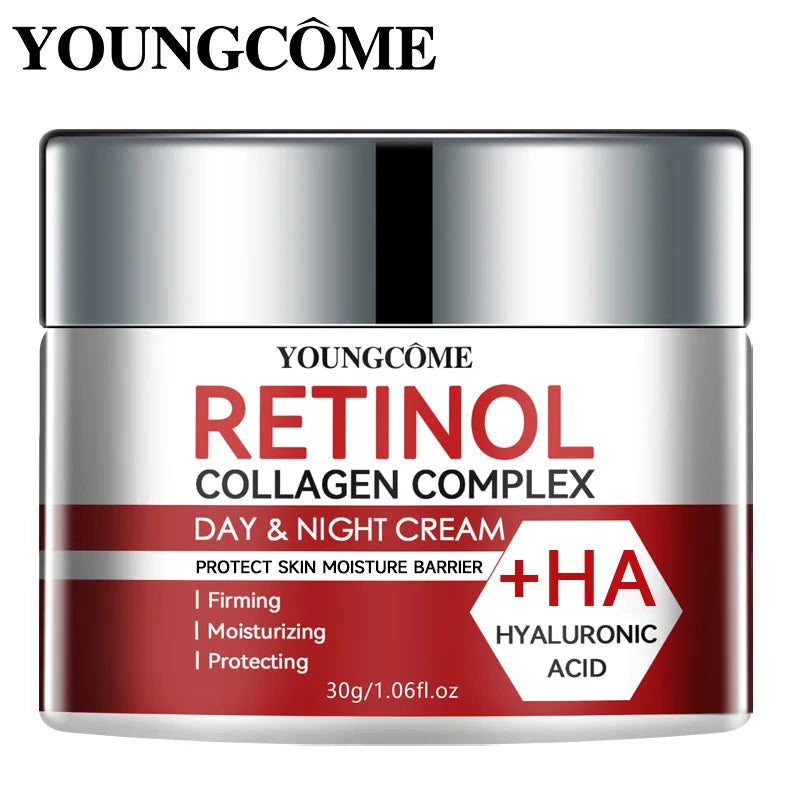Retinol Collagen Facial Moisturizing Cream – Deep Nourishment for Dry, Rough & Aging Skin