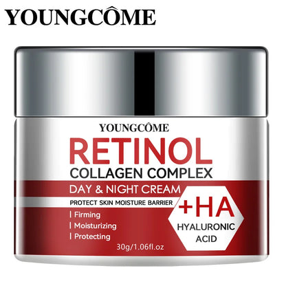Retinol Collagen Facial Moisturizing Cream – Deep Nourishment for Dry, Rough & Aging Skin